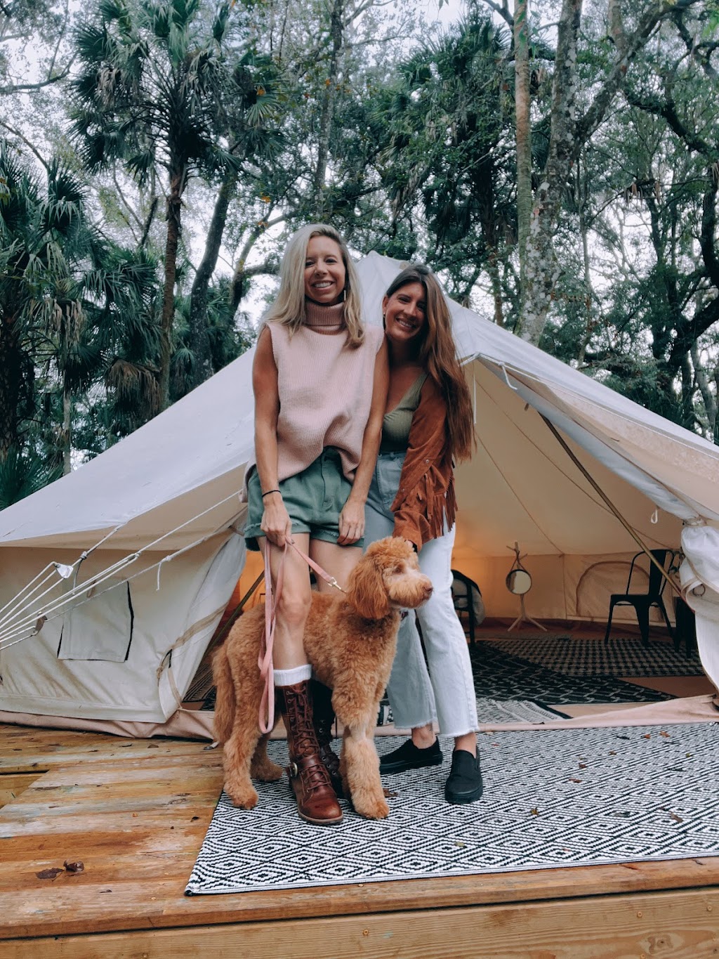 Timberline Glamping at Hillsborough River | 15402 US-301, Thonotosassa, FL 33592, USA | Phone: (813) 586-3081