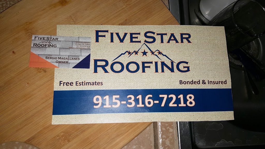 Five Star Roofing | 10916 Bullseye St, El Paso, TX 79934, USA | Phone: (915) 316-7218