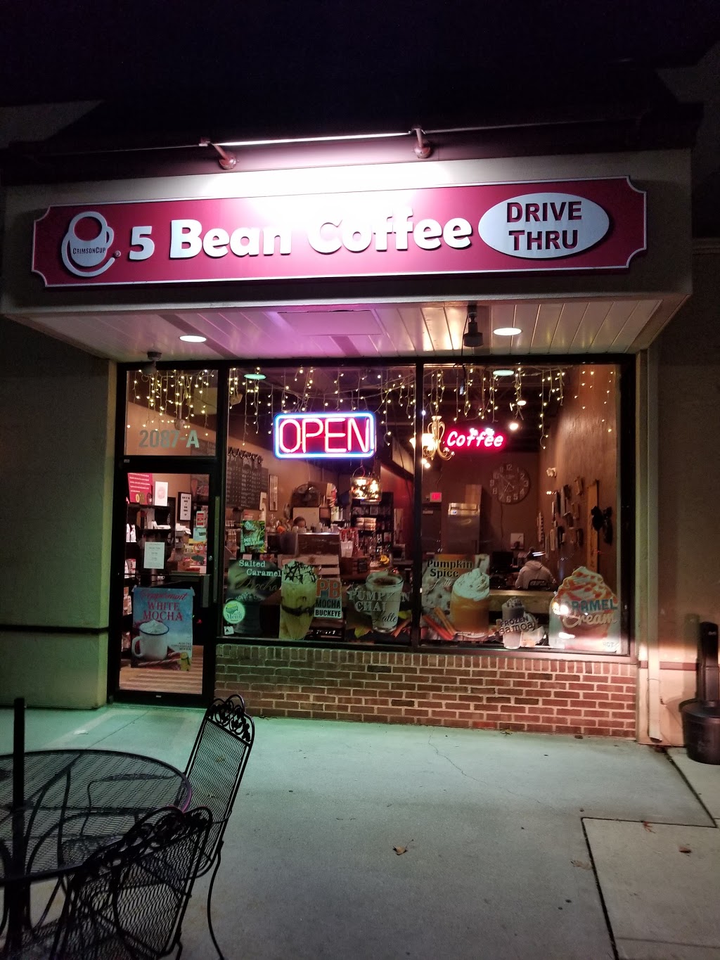 5 Bean Coffee | 2087 Baltimore-Reynoldsburg Rd A, Reynoldsburg, OH 43068, USA | Phone: (614) 322-2326