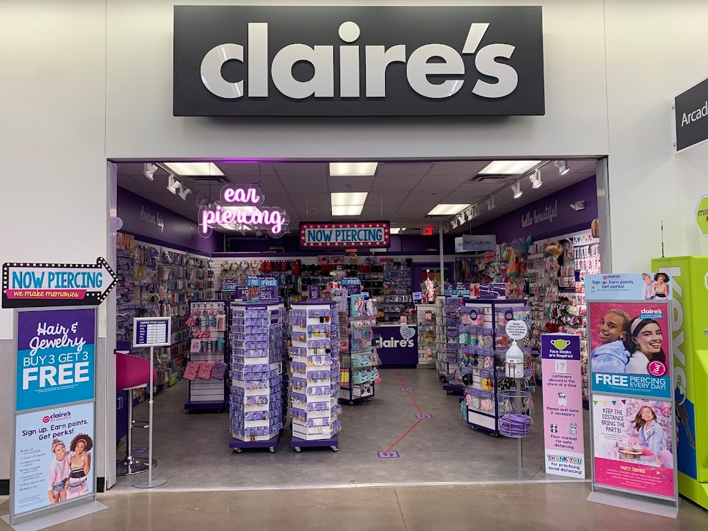 Claires Walmart | 14501 Hancock Village St SPC 700, Chesterfield, VA 23832, USA | Phone: (804) 639-8107