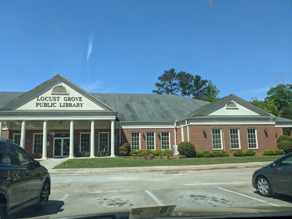 Locust Grove Public Library | 115 M.L.K. Jr. Blvd, Locust Grove, GA 30248, USA | Phone: (678) 432-5353 ext. 4