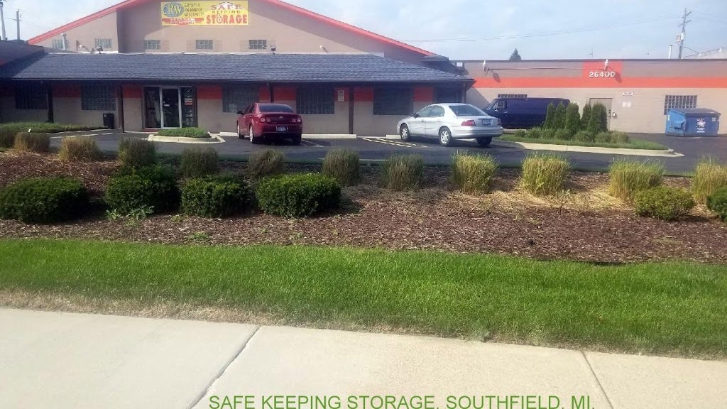 Safe Keeping Self Storage | 26400 Eight Mile Rd, Southfield, MI 48033, USA | Phone: (248) 352-4600
