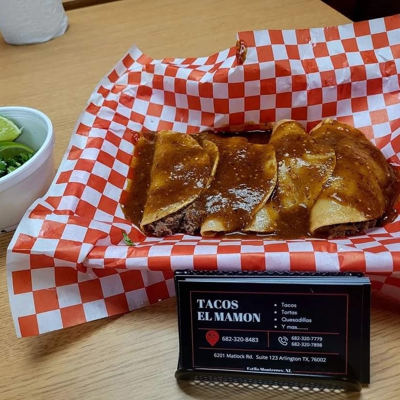 Tacos El Mamon | 6201 Matlock Rd Suite 123, Arlington, TX 76002, USA | Phone: (682) 320-8483