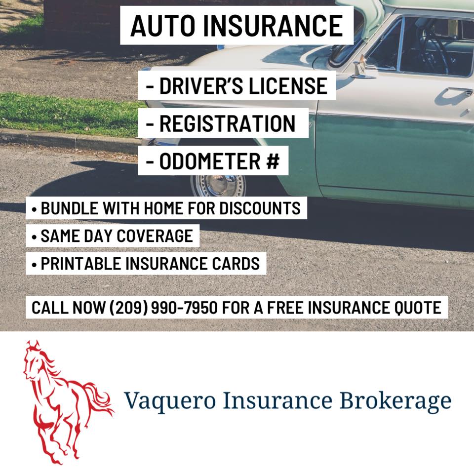 Vaquero Insurance Brokerage, Inc. | 1708 El Camino Real, Redwood City, CA 94063, USA | Phone: (510) 203-6677