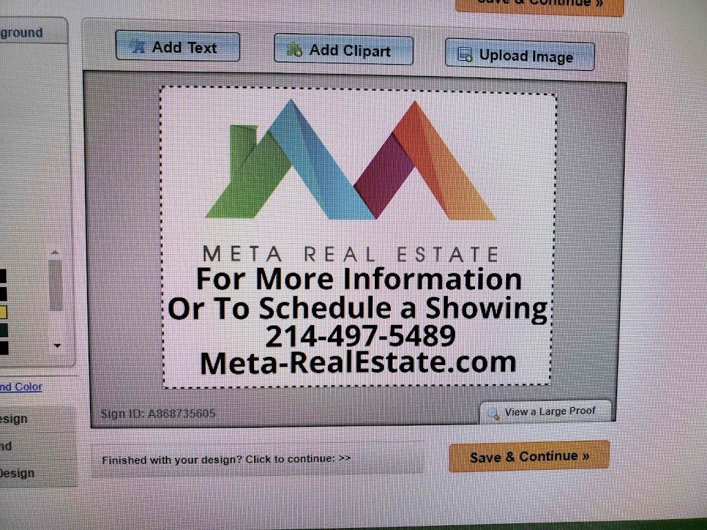 Meta Real Estate | 101 S 3rd St, Midlothian, TX 76065, USA | Phone: (214) 497-5489