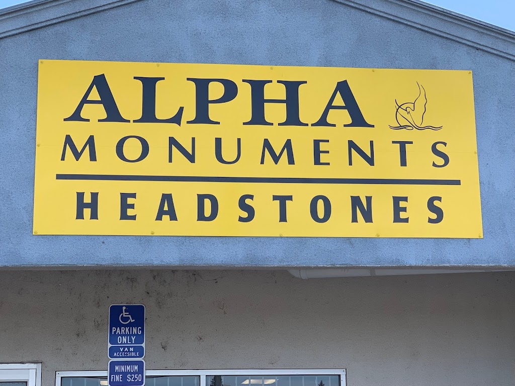 Alpha Monuments | 6666 Fruitridge Rd, Sacramento, CA 95820, USA | Phone: (916) 387-6282