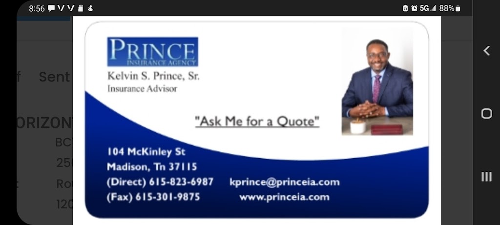 Prince Insurance Agency, Inc. | 104 McKinley St, Madison, TN 37115, USA | Phone: (615) 823-6987