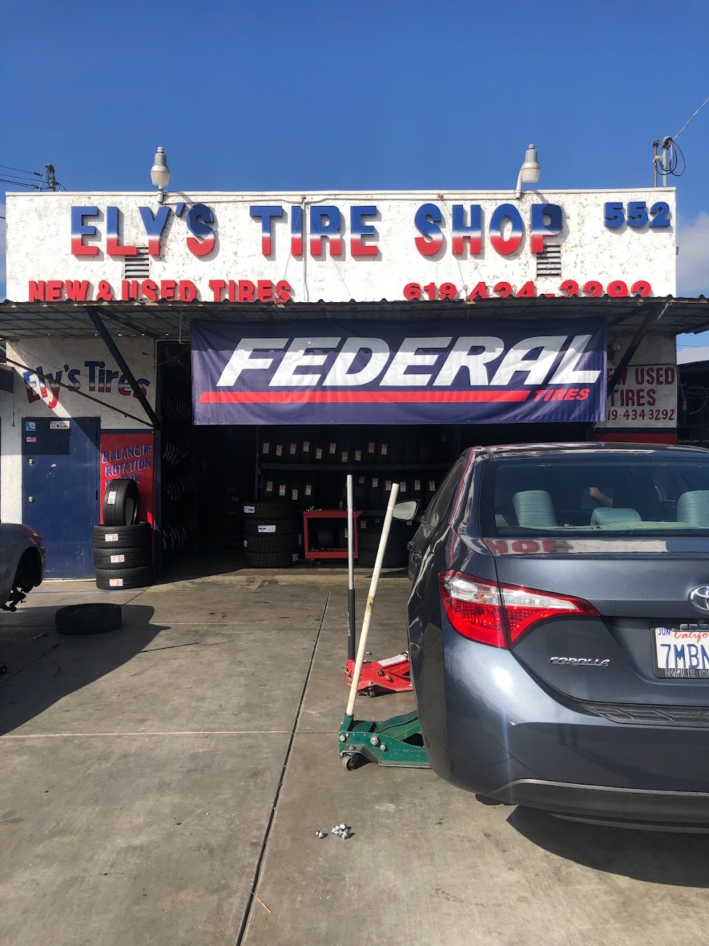 Elys Tire Shop | 552 La Presa Ave, Spring Valley, CA 91977, USA | Phone: (619) 434-3292