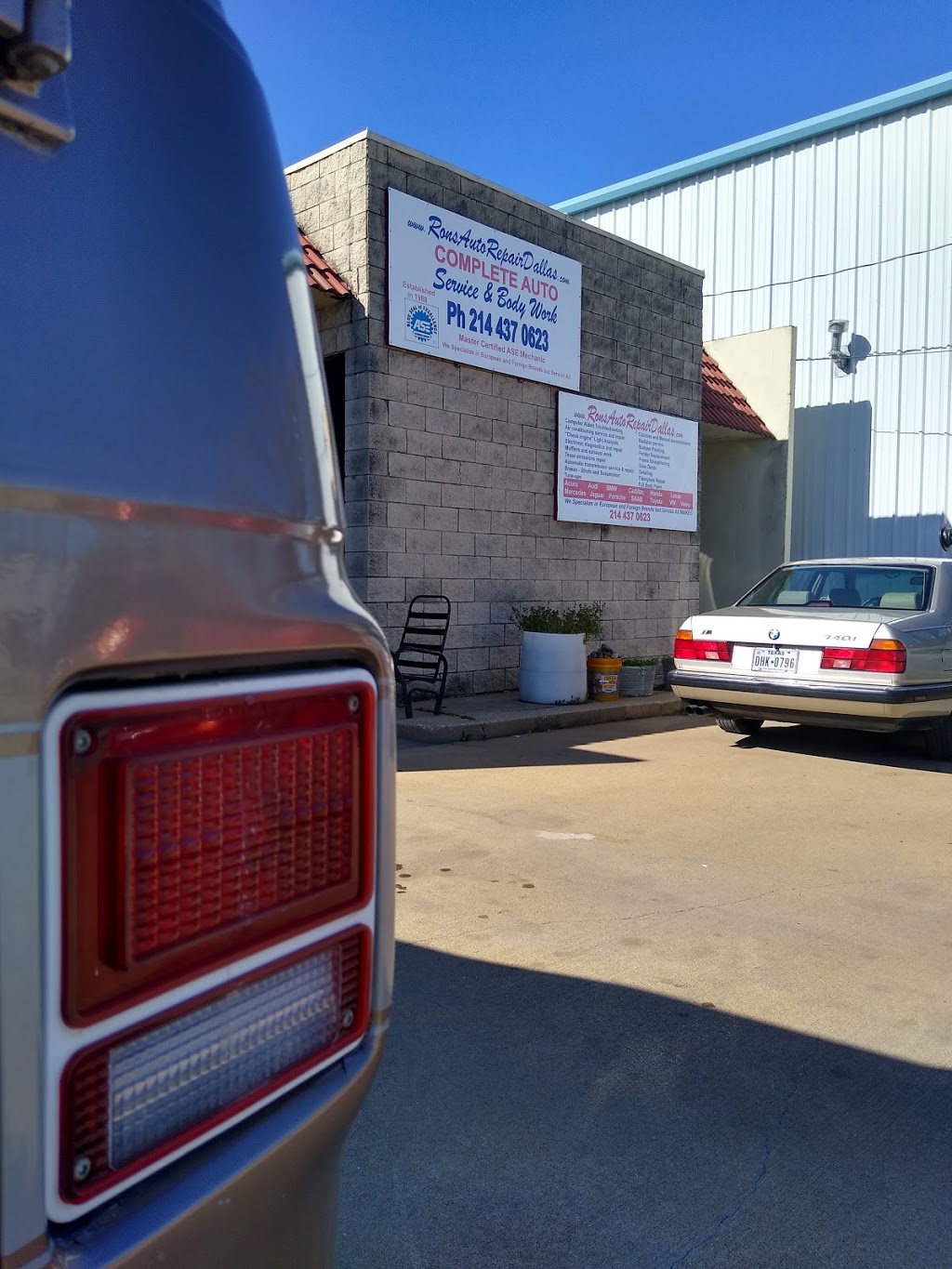 Rons Auto Repair Service Dallas TX | 4743 Norma St, Dallas, TX 75247, USA | Phone: (214) 437-0623