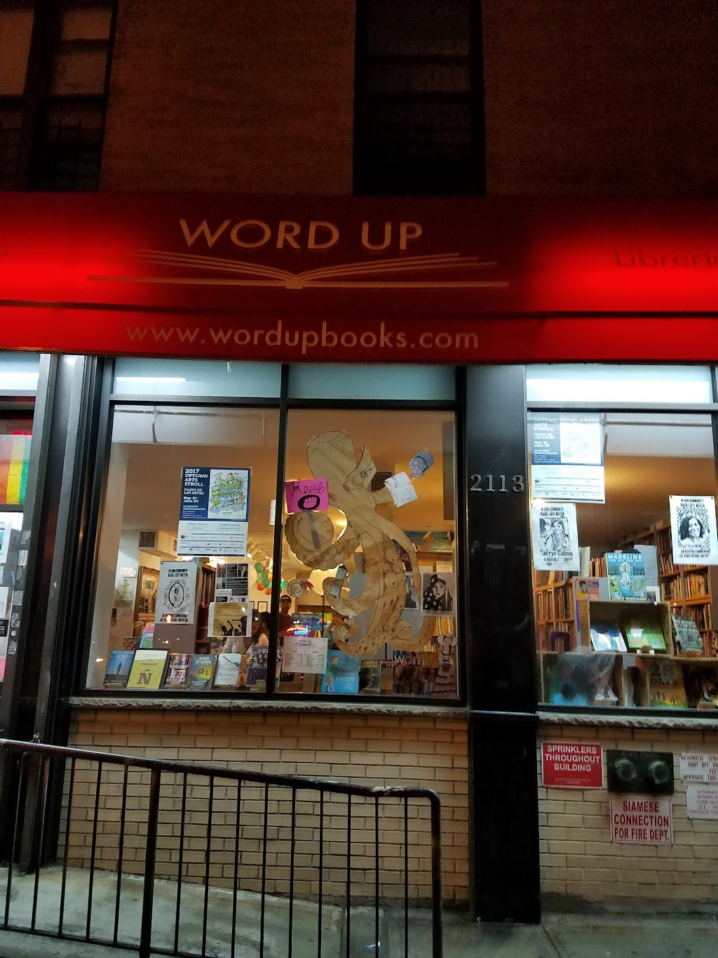 Word Up Community Bookshop/Librería Comunitaria | 2113 Amsterdam Ave, New York, NY 10032, USA | Phone: (347) 688-4456