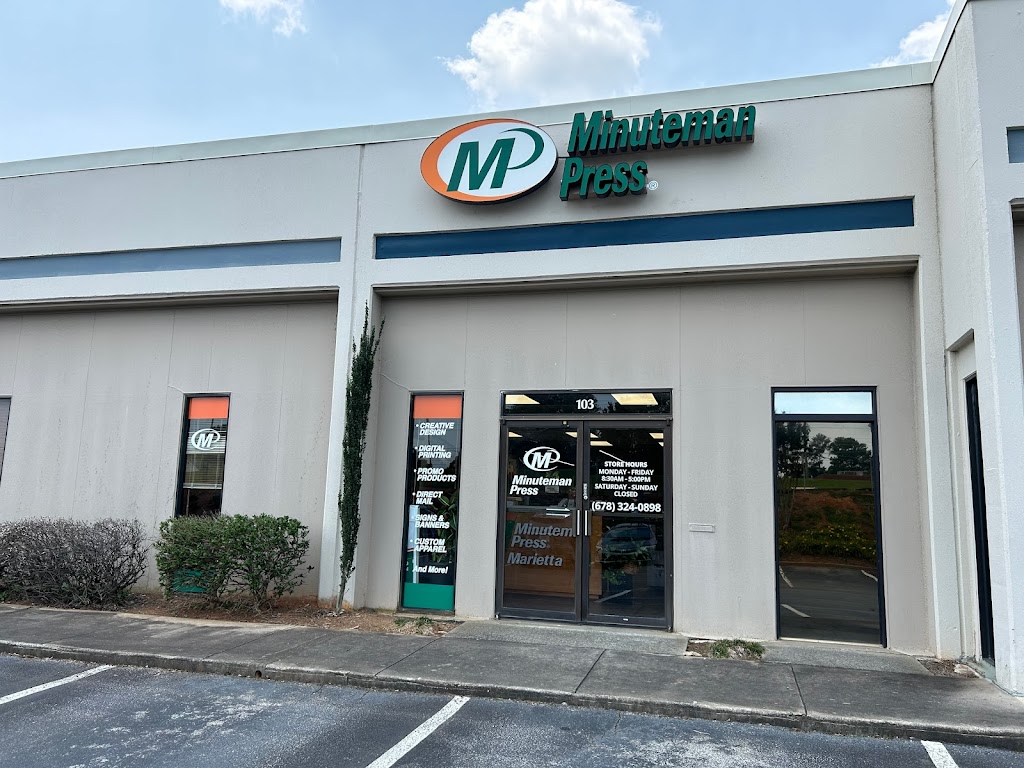 Minuteman Press of Marietta | 1400 South Marietta Pkwy SE #103, Marietta, GA 30067, USA | Phone: (678) 324-0898
