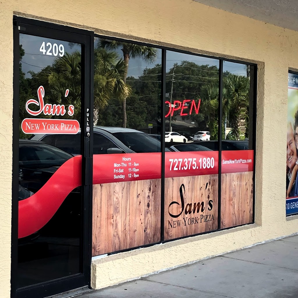 Sams New York Pizza | 4209 Little Rd, New Port Richey, FL 34655 | Phone: (727) 375-1880