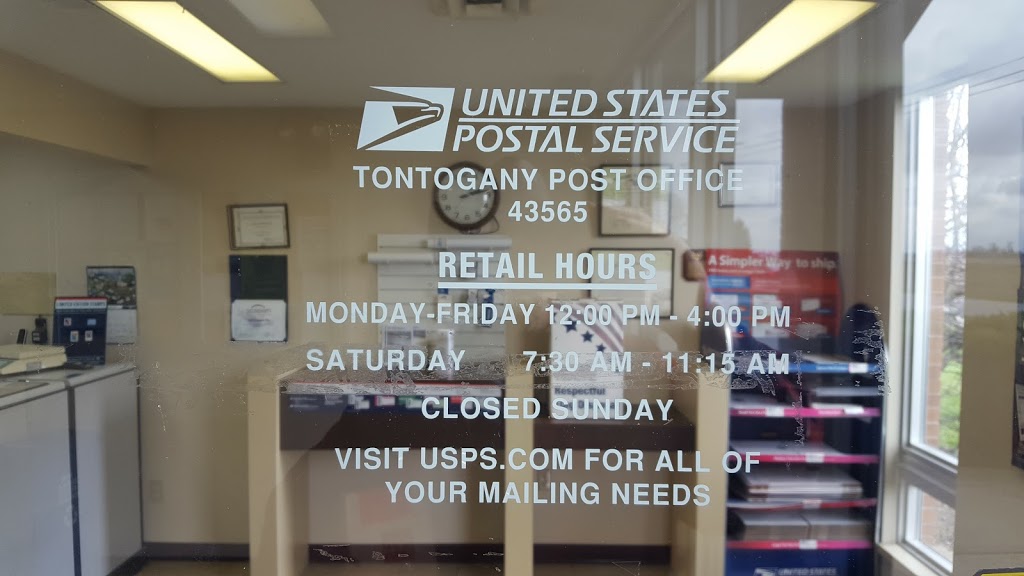 Tontogany Post Office | Bowling Green, OH 43402, USA | Phone: (800) 275-8777