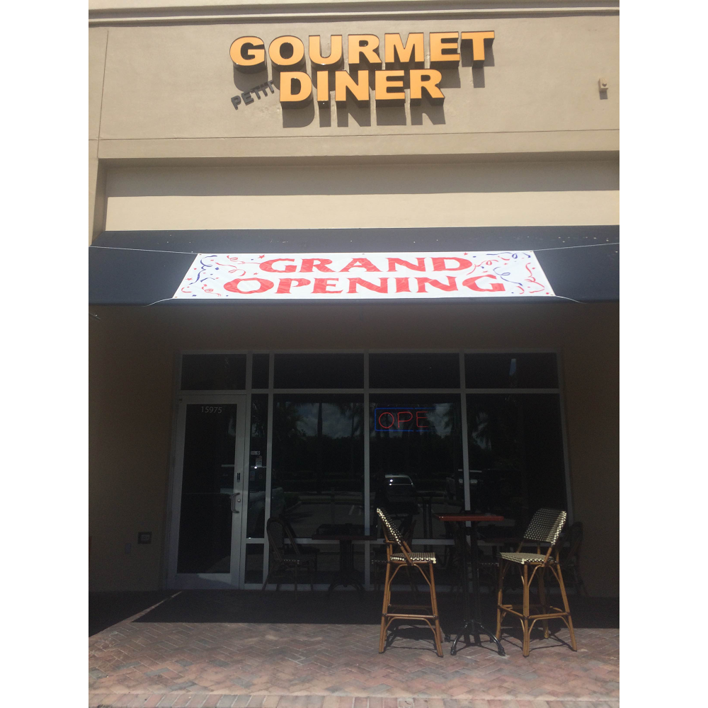 Petit Gourmet Diner | 15975 Biscayne Blvd, Aventura, FL 33160, USA | Phone: (305) 947-2255