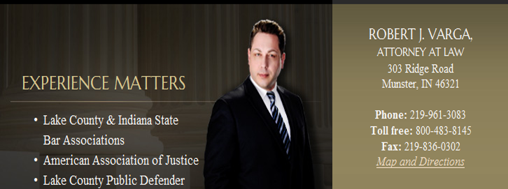 Law Office: Robert J. Varga | 303 Ridge Rd, Munster, IN 46321, USA | Phone: (219) 525-1800