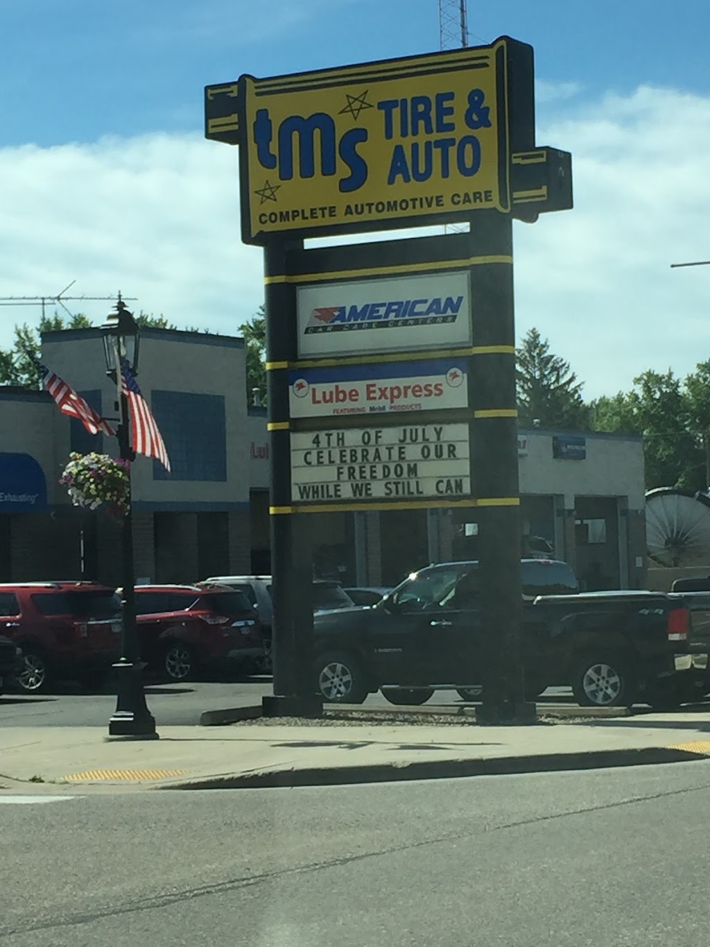 TMS Tire & Auto | 980 Main St, Baldwin, WI 54002, USA | Phone: (715) 684-3405