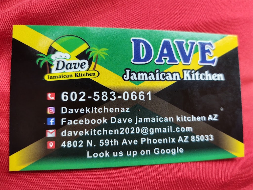 Dave Jamaican Kitchen | S 67th Ave &, W Lower Buckeye Rd, Phoenix, AZ 85043, USA | Phone: (602) 583-0661