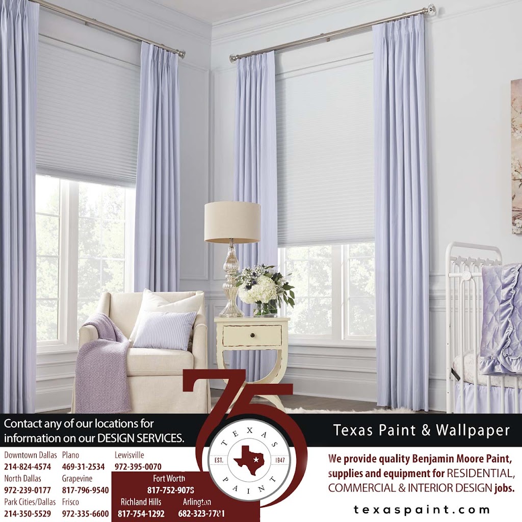 Texas Paint & Wallpaper (Park Cities / Dallas) | 5529 W Lovers Ln, Dallas, TX 75209, USA | Phone: (214) 350-5529