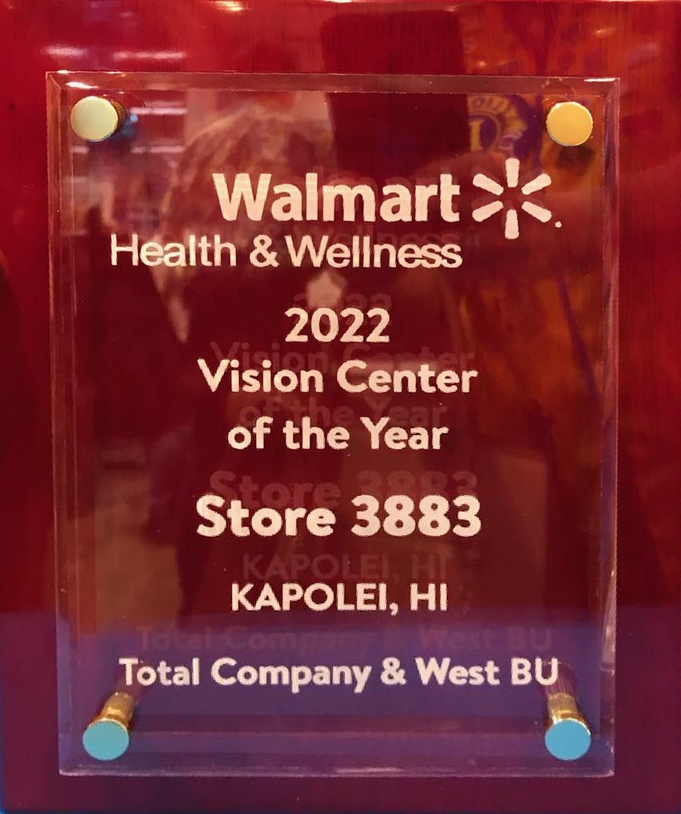 Walmart Vision & Glasses | 91-600 Farrington Hwy, Kapolei, HI 96707, USA | Phone: (808) 206-9402