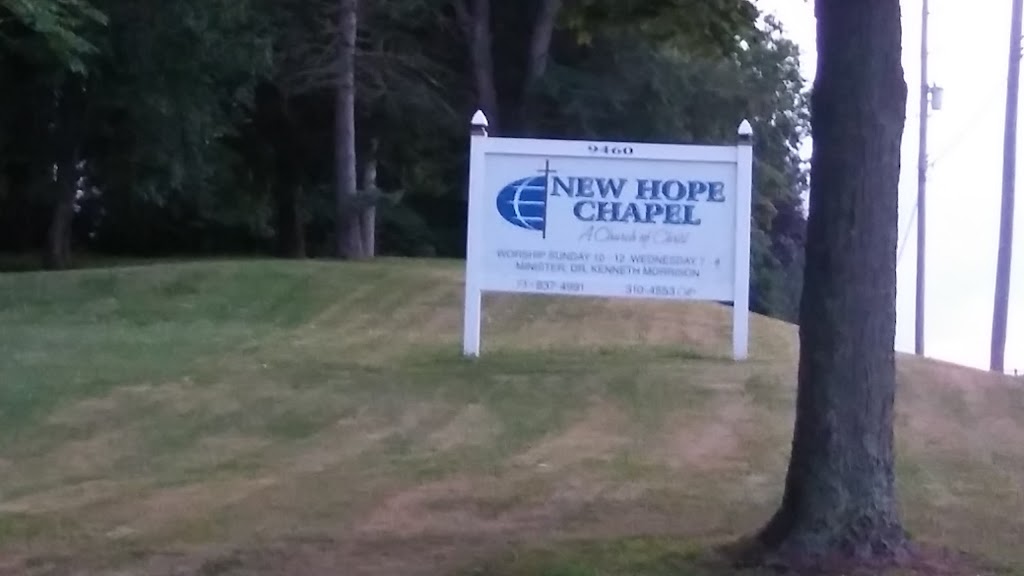 Church-Christ New Hope Chapel | 9460 Portage St NW, Massillon, OH 44646, USA | Phone: (330) 837-4991