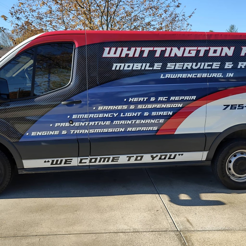 Whittington Auto Mobile Service & Repair | 16326 IN-148, Aurora, IN 47001, USA | Phone: (765) 698-8788