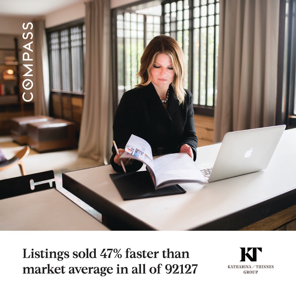 Katharina Thinnes Real Estate Group, Compass | Compass Headquarters, 12860 El Camino Real Suite 100, San Diego, CA 92130, USA | Phone: (858) 922-7355