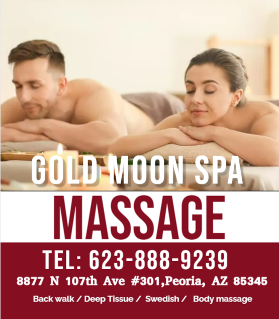 Gold Moon Spa | United States, Arizona, Peoria, N 107th Ave, 301邮政编码: 85345 | Phone: (623) 888-9239
