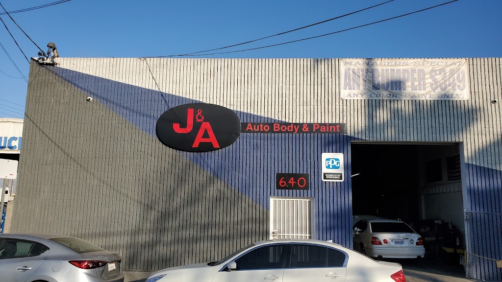 J&A Auto Body And Paint | 640 N Flint Ave, Wilmington, CA 90744, USA | Phone: (310) 462-6950