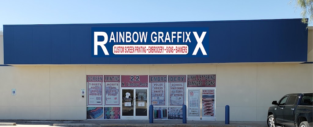 Rainbow Graffixx | 22 N Lindsay Rd, Mesa, AZ 85213, USA | Phone: (480) 464-2543