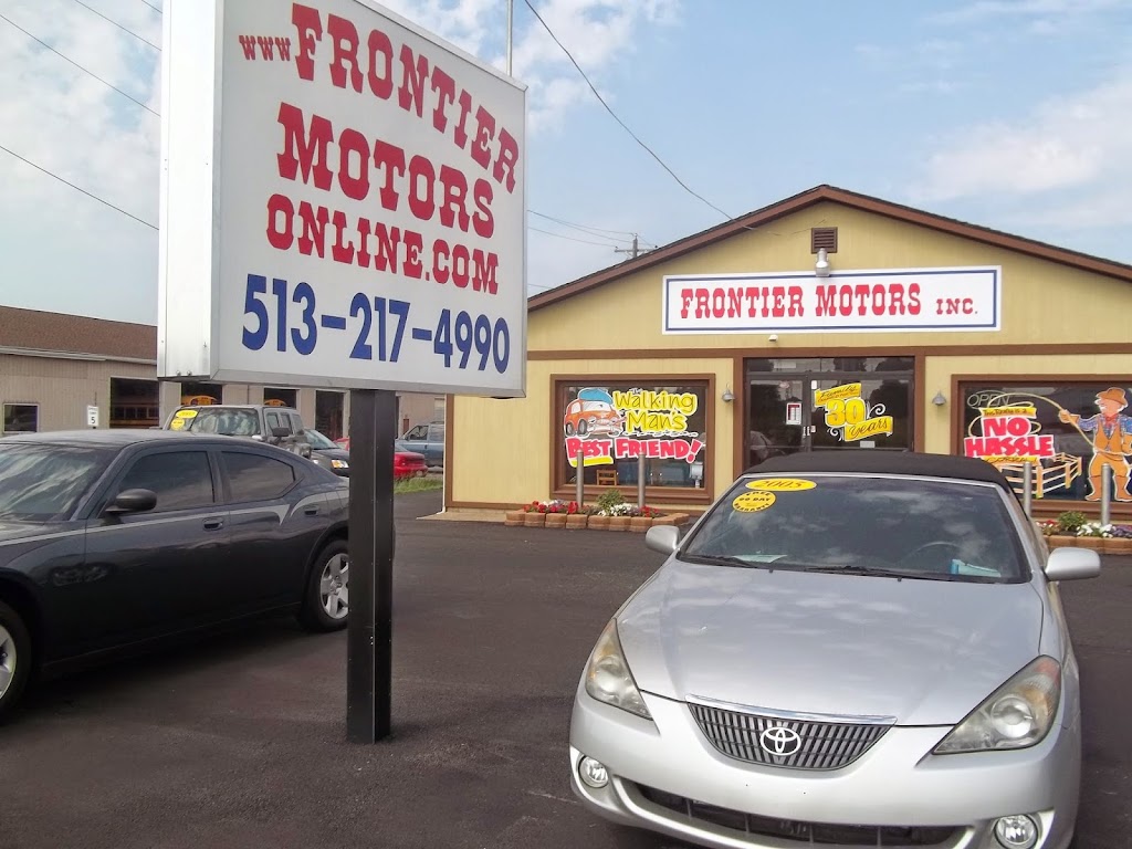 Frontier Motors | 2939 Cincinnati Dayton Rd, Middletown, OH 45044, USA | Phone: (513) 217-4990