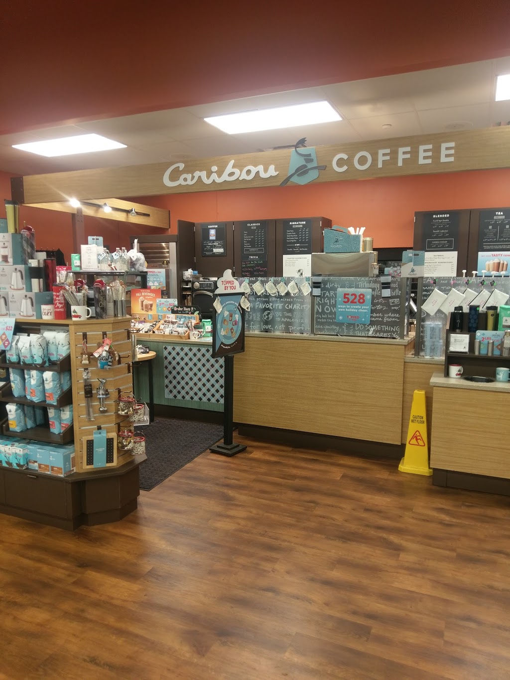 Caribou Coffee | 1005 Eagle Ridge Dr, Prescott, WI 54021, USA | Phone: (715) 262-5636