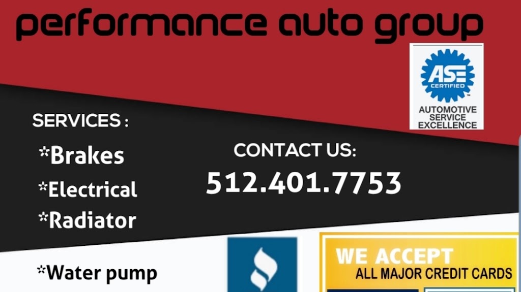 Performance Auto Group | 321 Iron Horse Dr suite A, Hutto, TX 78634, USA | Phone: (512) 401-7753