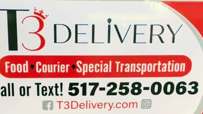 T3 delivery | 3061 Hunt Rd, Adrian, MI 49221, USA | Phone: (517) 258-0063
