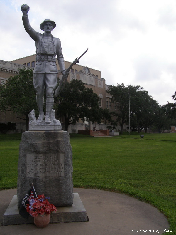 San Patricio County Court House | 400 W Sinton St, Sinton, TX 78387, USA | Phone: (361) 364-9300