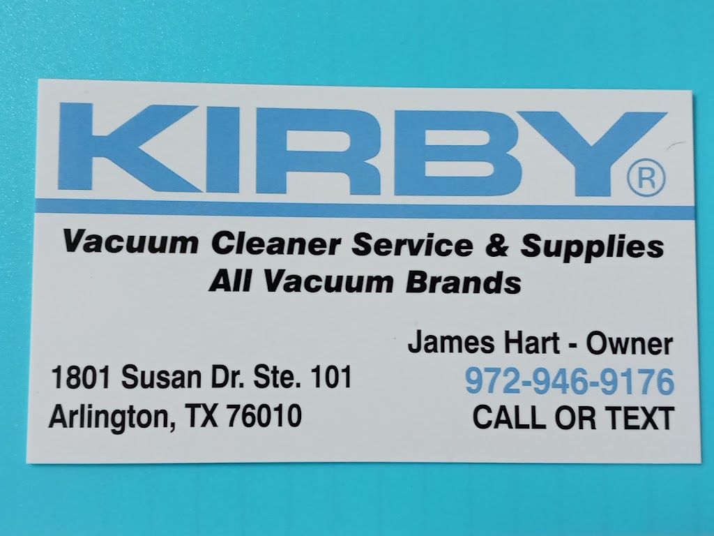 Kirby Vacuum Authorized Service/Supplies | 1801 Susan Dr Suite 101, Arlington, TX 76010, USA | Phone: (972) 946-9176