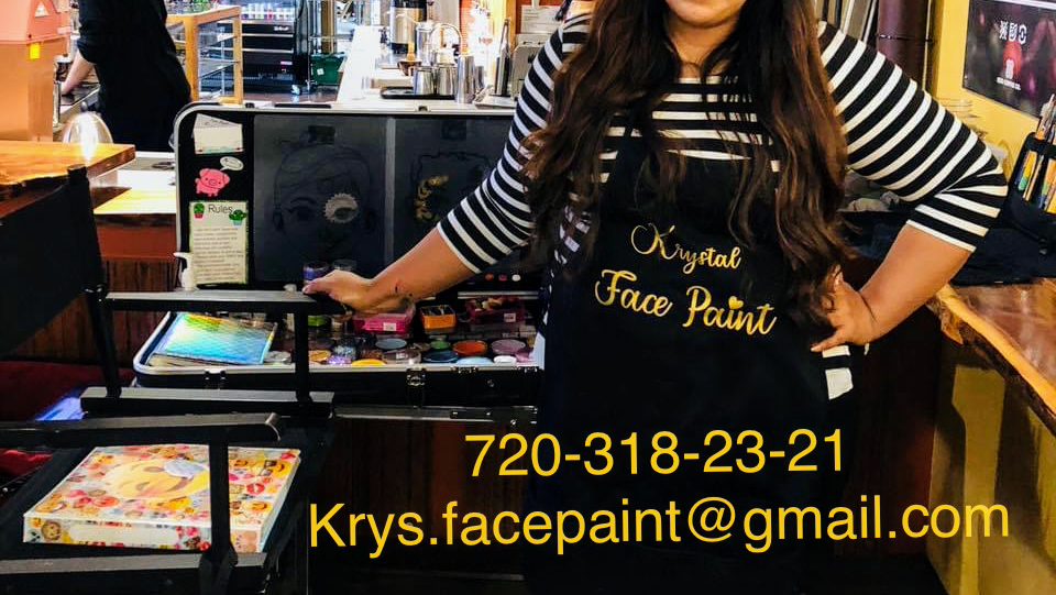 Krystal Face Paint | 4505 Redmond Dr #15-304, Longmont, CO 80503, USA | Phone: (720) 318-2321