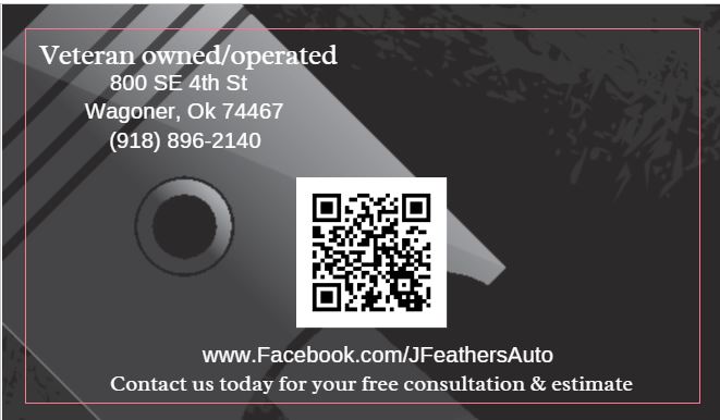 JF Auto Repair | 800 SE 4th St, Wagoner, OK 74467, USA | Phone: (918) 896-2140