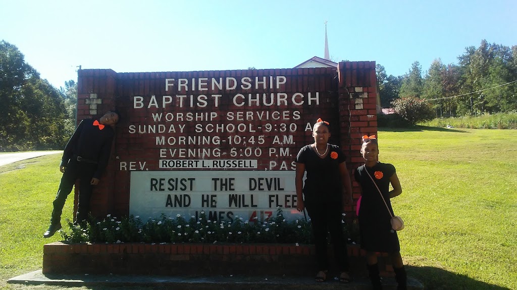 Friendship Baptist Church | 32 02 10 0 000 007.000, Sylacauga, AL 35151, USA | Phone: (256) 249-4170