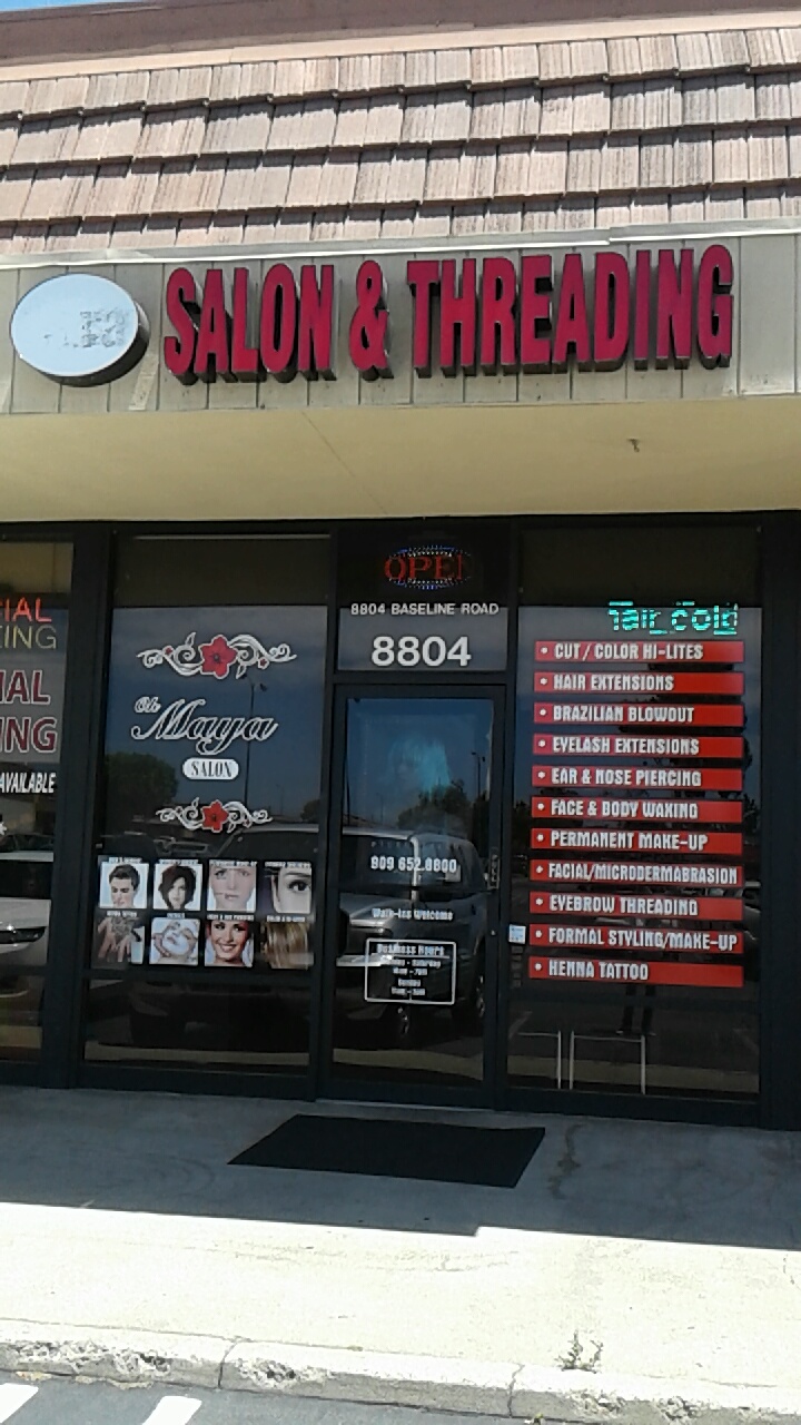 Oh Maya Hair Salon & Threading | 7188 Archibald Ave, Rancho Cucamonga, CA 91701, USA | Phone: (626) 383-9444