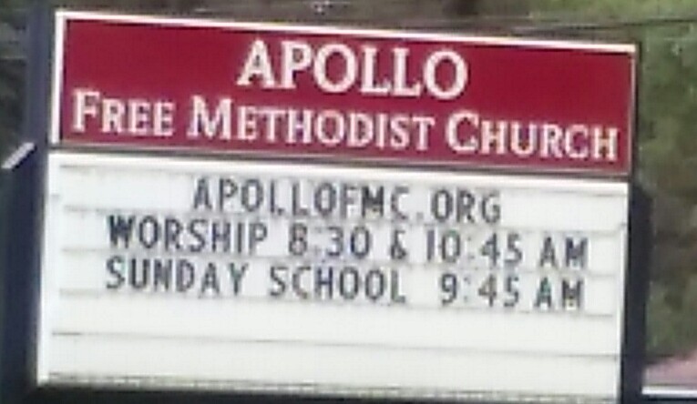 Apollo Free Methodist Church | 1027 PA-56, Apollo, PA 15613, USA | Phone: (724) 478-3025