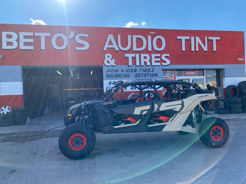 Betos Audio & Tint And Tires | 3790 N Zaragoza Rd, El Paso, TX 79938, USA | Phone: (915) 691-0441