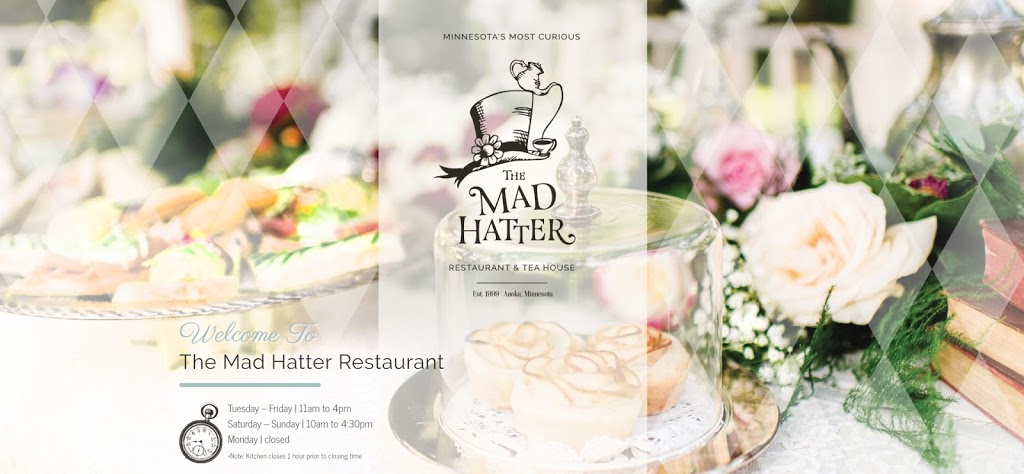 The Mad Hatter Restaurant & Tea House | 1632 S Ferry St, Anoka, MN 55303, USA | Phone: (763) 422-4160