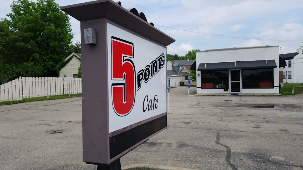 5 Points Cafe | 131 Cincinnati Ave, Xenia, OH 45385, USA | Phone: (937) 376-5711