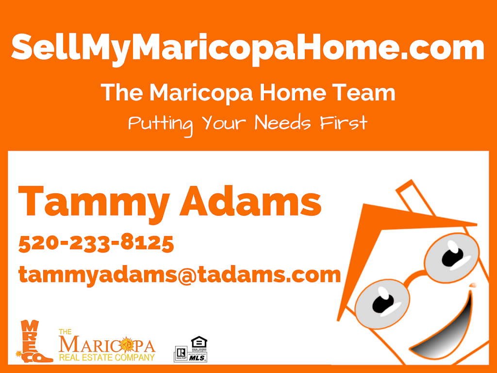 Maricopa Home Realty | Tammy Adams | Realtor | 41704 W Smith Enke Rd Suite 100 Office 3, Maricopa, AZ 85138, USA | Phone: (520) 233-8125