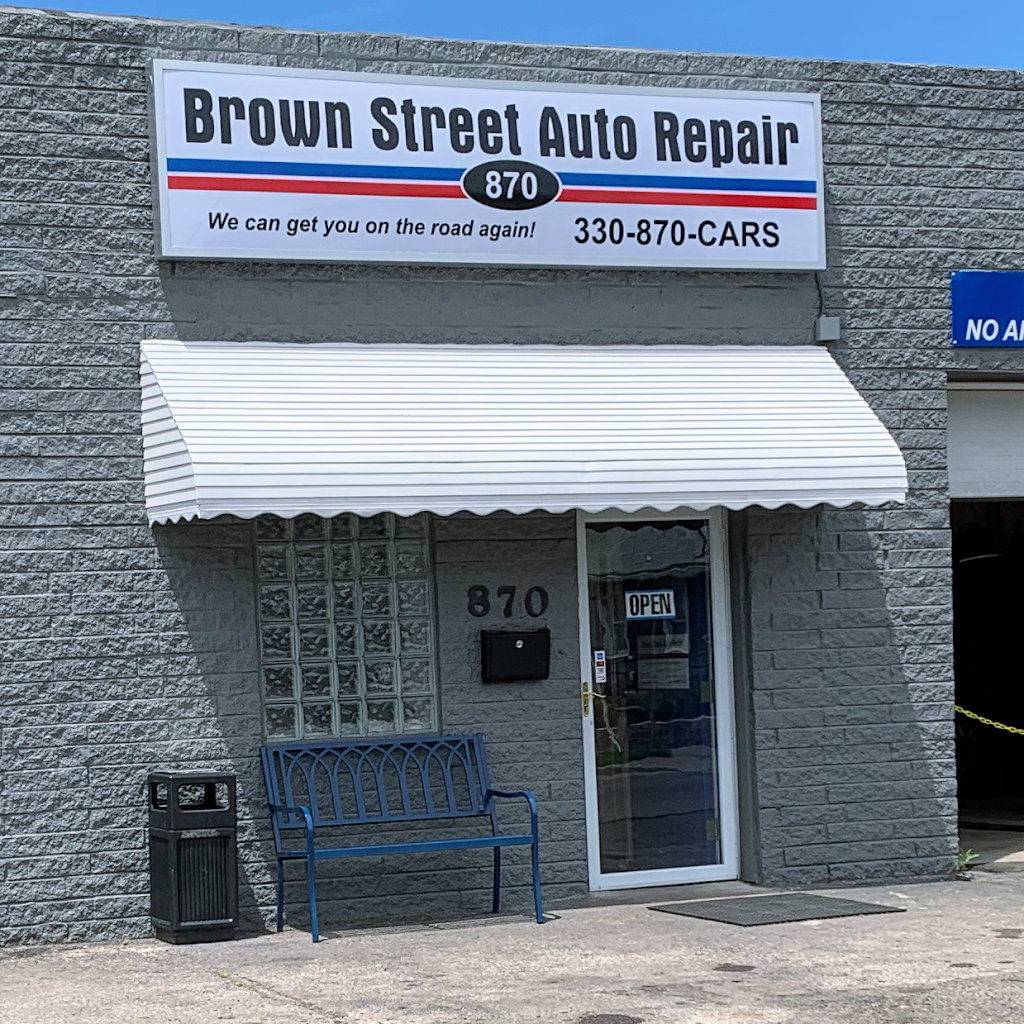 Brown Street Auto Repair | 870 Brown St, Akron, OH 44311 | Phone: (330) 870-2277