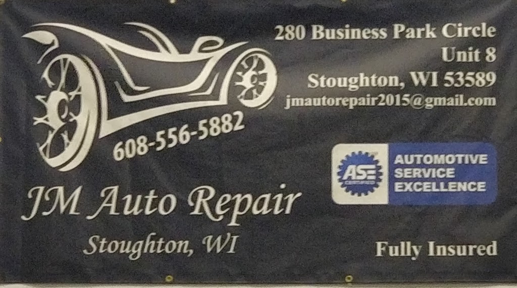 JM Auto Repair | 280 Business Park Cir unit 8, Stoughton, WI 53589, USA | Phone: (608) 556-5882