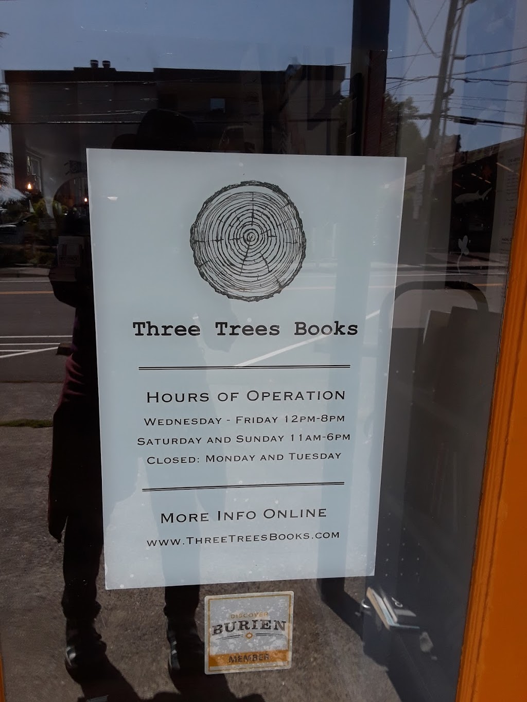 Three Trees Books | 827 SW 152nd St, Burien, WA 98166, USA | Phone: (206) 427-1745