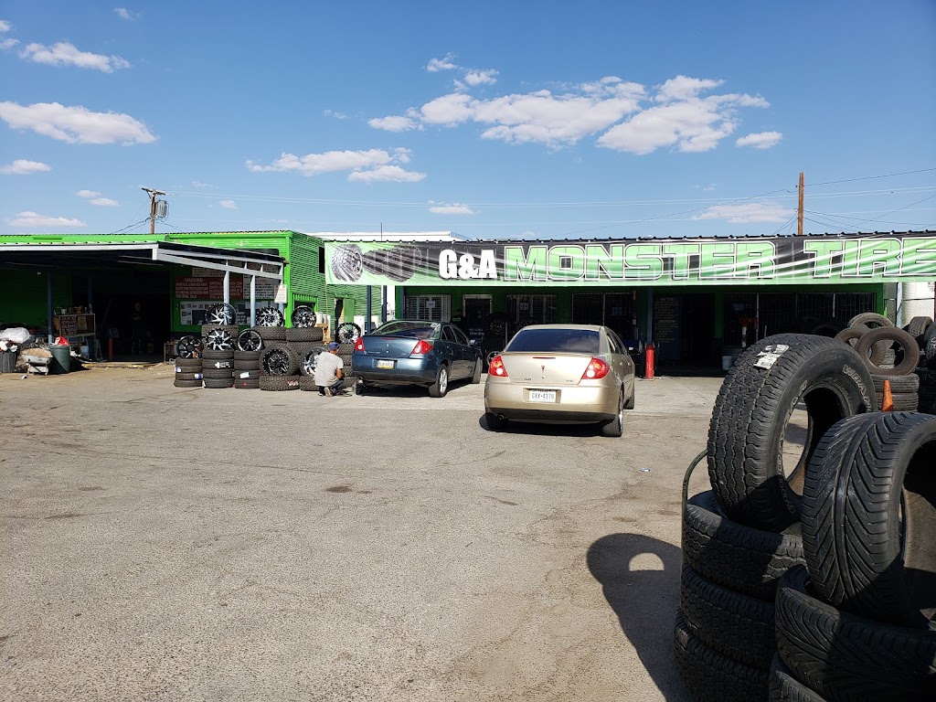 G&A MONSTER TIRE Auto Services | 9290 McCombs St, El Paso, TX 79924, USA | Phone: (915) 755-0808