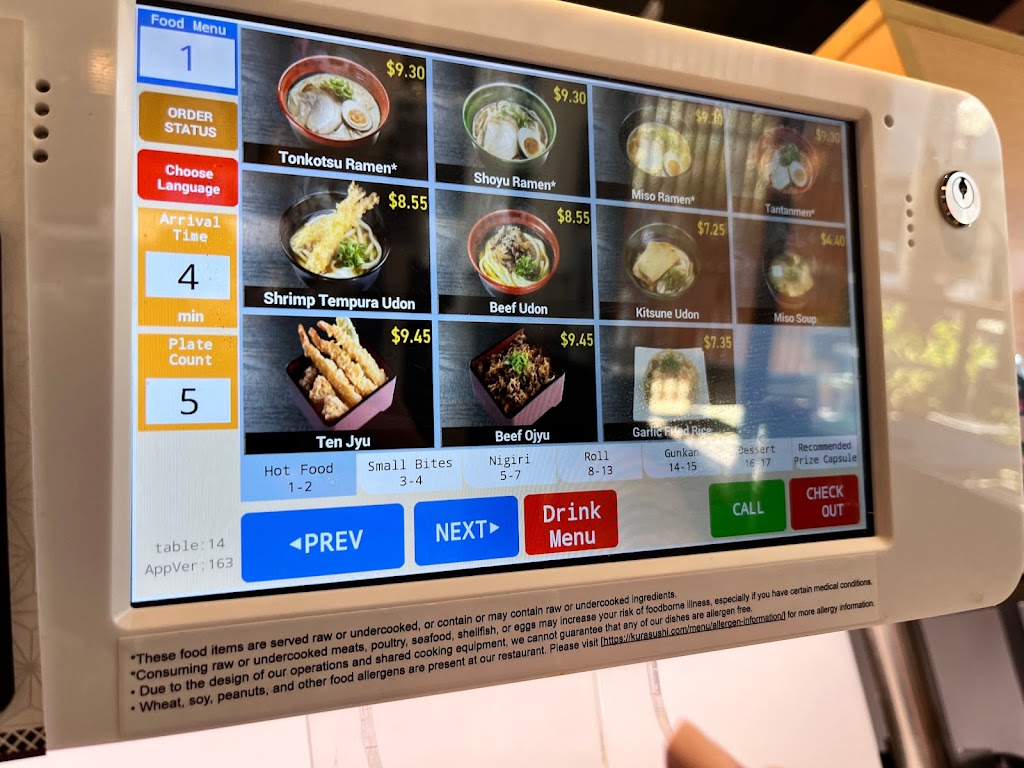 Kura Revolving Sushi Bar | 14006 Riverside Dr Suite 24, Sherman Oaks, CA 91423, USA | Phone: (818) 814-8008