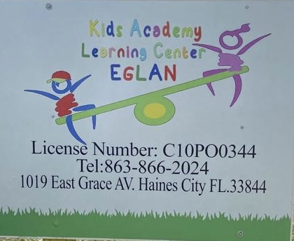 Kids Academy Learning Center Eglan | 1019 E Grace Ave, Haines City, FL 33844, USA | Phone: (863) 866-2024